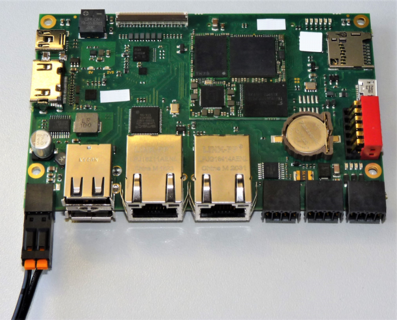 BL i.MX8MM Power Connector Location
