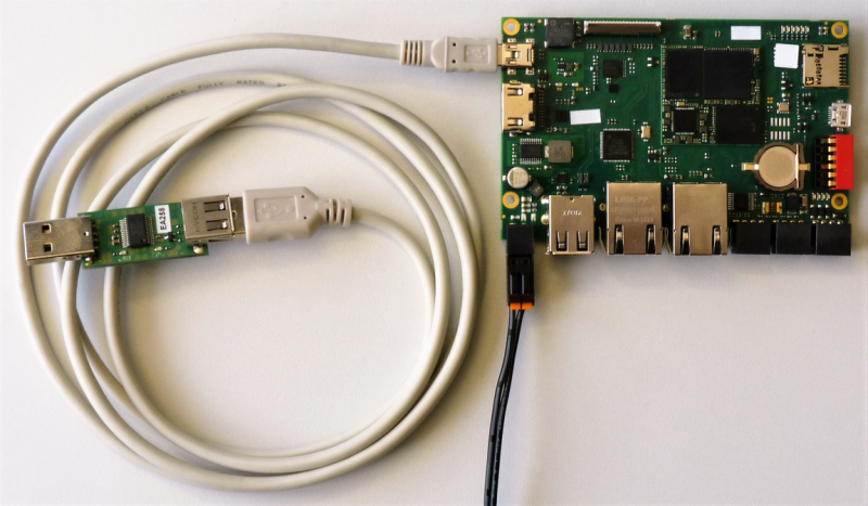 BL i.MX8MM Serial Debug Console Connector Location