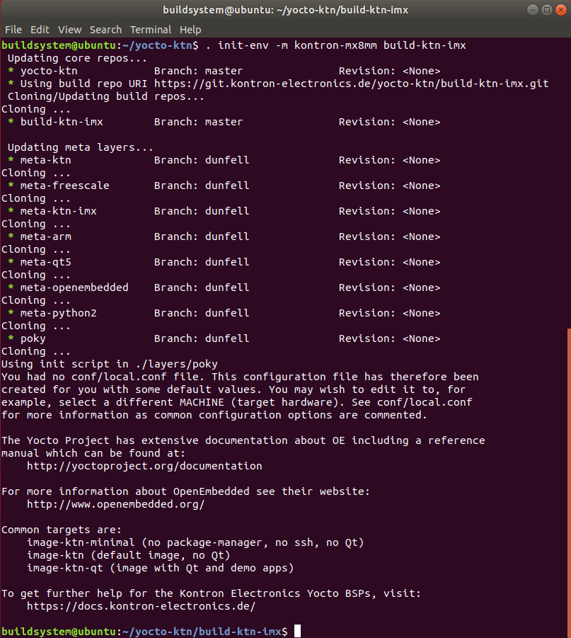 yocto_buildsystem_init_repo_first_time