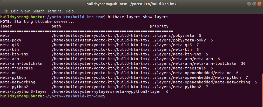 yocto_buildsystem_show_all_layers